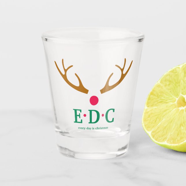 Shot Copo de Tiro Todo Dia é Natal (Frente)