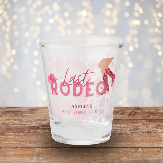 Shot Festa de Despedida de Solteira Último Rodeio Copo  (Last Rodeo Bachelorette Party favor - Shot glass)