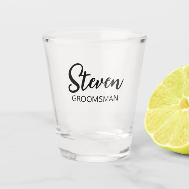 Shot Presente de Copo Personalizado para a Festa de Cas (Frente)
