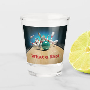Shot Que Tiro Copo de Vidro para Bowling
