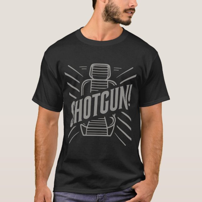 Shotgun! Viagem em estrada, T-Shirt (Frente)