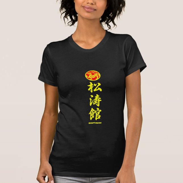 Shotokan Karate Do T-shirt Training for Woman (Frente)