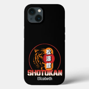 Shotokan Karate Tiger e Japonês Kanji Seu Nome