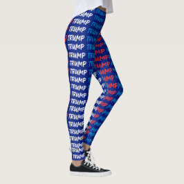 Show Your Support: Trump Colors Leggings