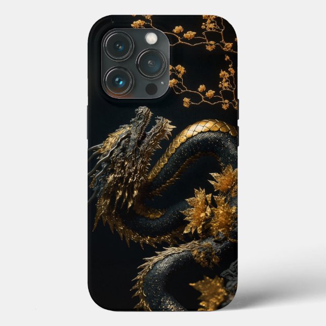 Showa DOURADO 2 Dragon Case-Mate capas de iphone (Verso)