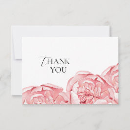 Showe Bridal de Cartões de agradecimentos plano