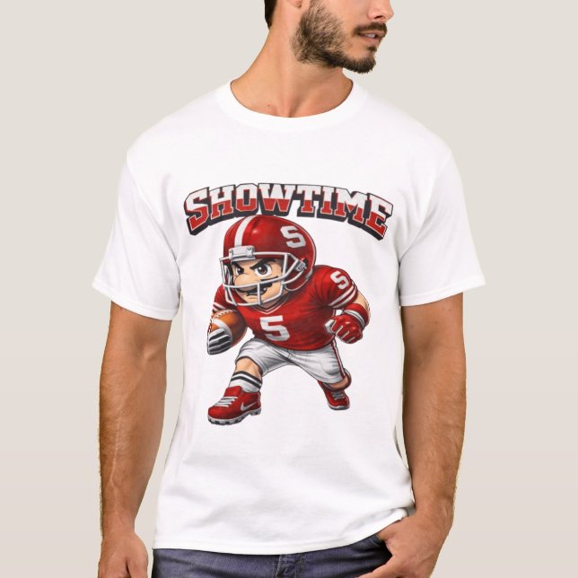 Showtime Football Men's T-Shirt  (Frente)