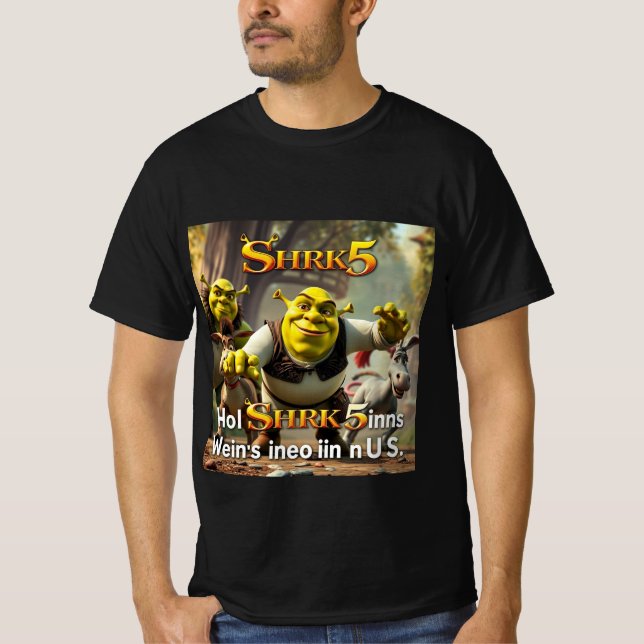 Shrek 5: A Lenda Devolve T-Shirt (Frente)