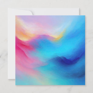"Shroudglen" Paisagem Rosa e Azul.