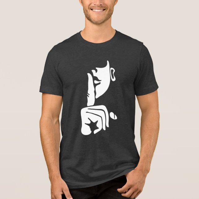 Shuuuuuut, Silêncio, Cala-Te Com A Camisa Da Tripl (Frente)