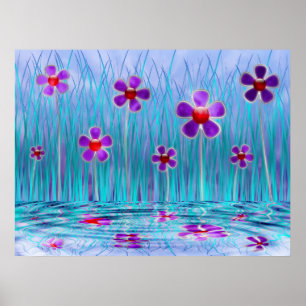 Shy Daisies Impressão