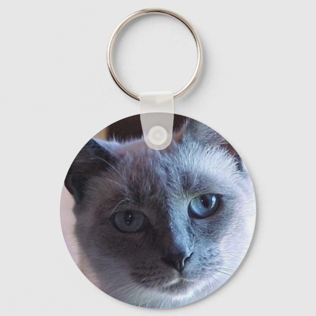 Siamese Cat chaveiro (Frente)