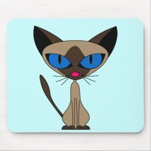 Siamese se você por favor - Mousepad