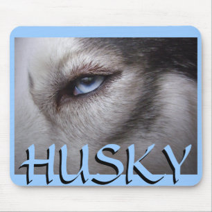 Siberian Husky Mousepad Gifts Malamute Sled Cães