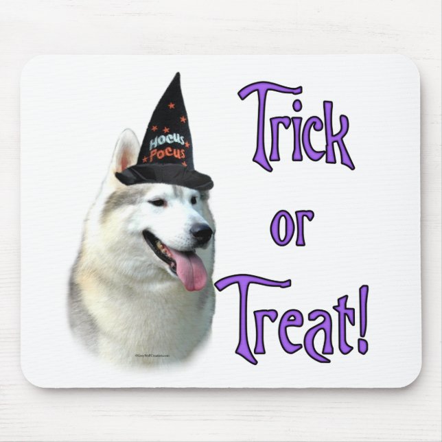 Siberian Husky Trick Mousepad (Frente)