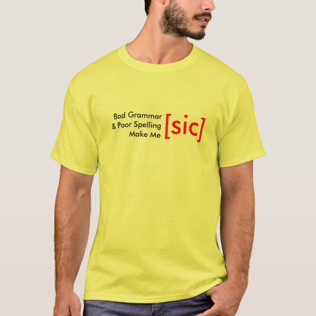 [SIC] T-shirt (Frente)