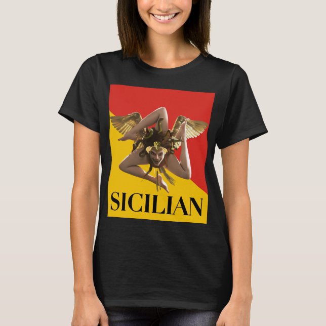 Sicília - Camiseta Siciliana (Frente)