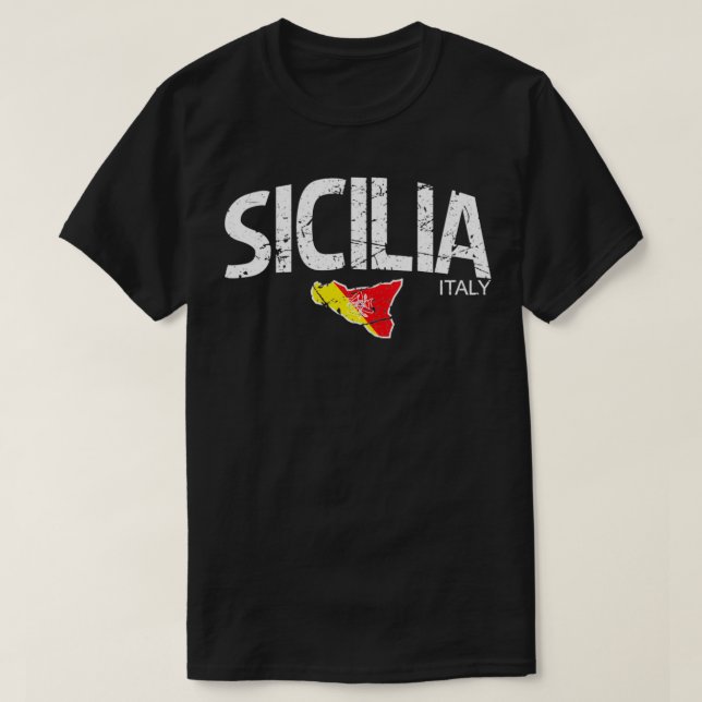Sicilia Sicilian Sicily Italy Italian Pullover  (Frente do Design)