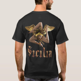 Sicília / Siciliano Medusa Camisa Chiaroscuro