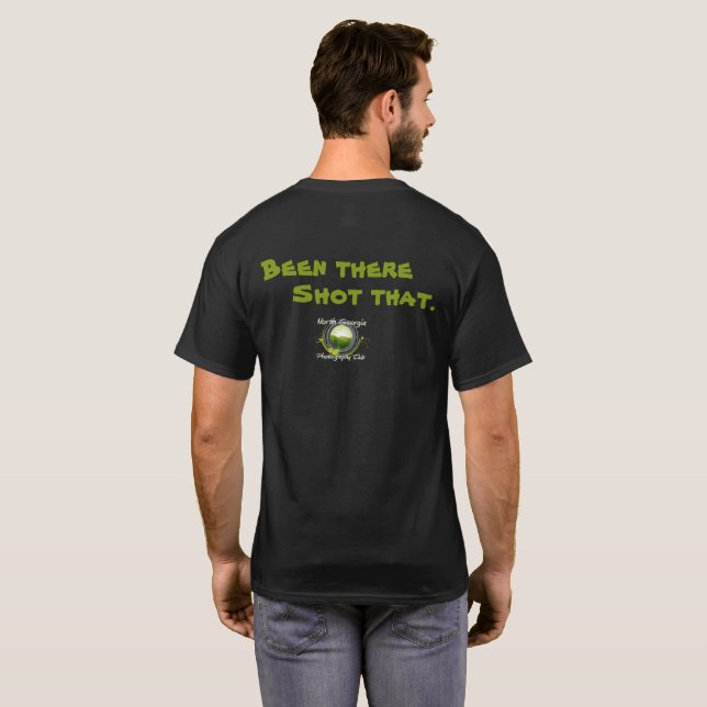 Sido lá - disparado isso - t-shirt escuro dos (Parte Traseira Completa)