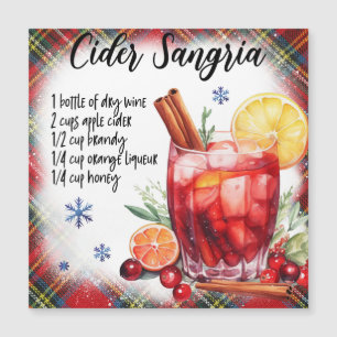 Sidra Festiva Sangria Receita Magnética