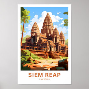 Siem Reap Camboja Viagem Impressão