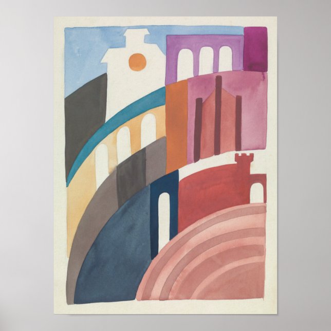 Siena | Sophie Taeuber-Arp | POSTER (Frente)