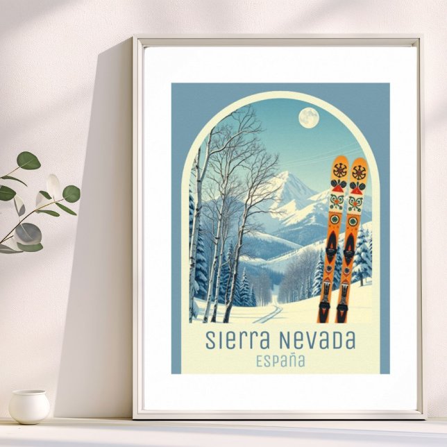 Sierra Nevada Spain España resort Poster (Criador carregado)