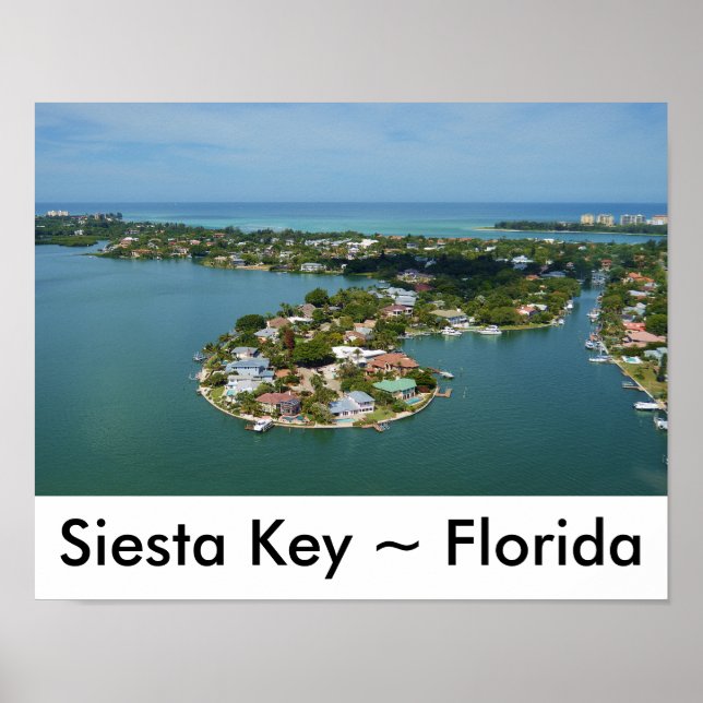 Siesta Key, Florida Poster (Frente)