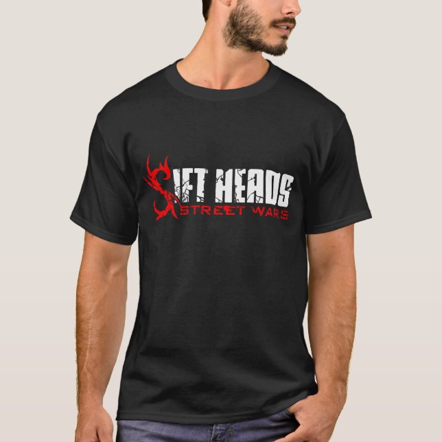 Sift o t-shirt das cabeças (Frente)