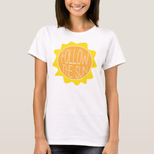 Siga A Camisa Do Sol, Afirmação Tee, Shir Tumblr