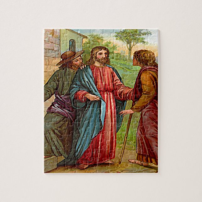 siga conosco Quebra-cabeça Design (Vertical)