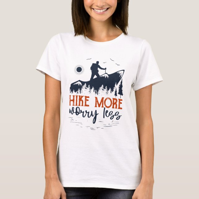 Siga Mais Preocupada Menos Camisa (Frente)