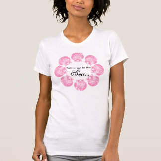 Siga-me ao t-shirt do mar