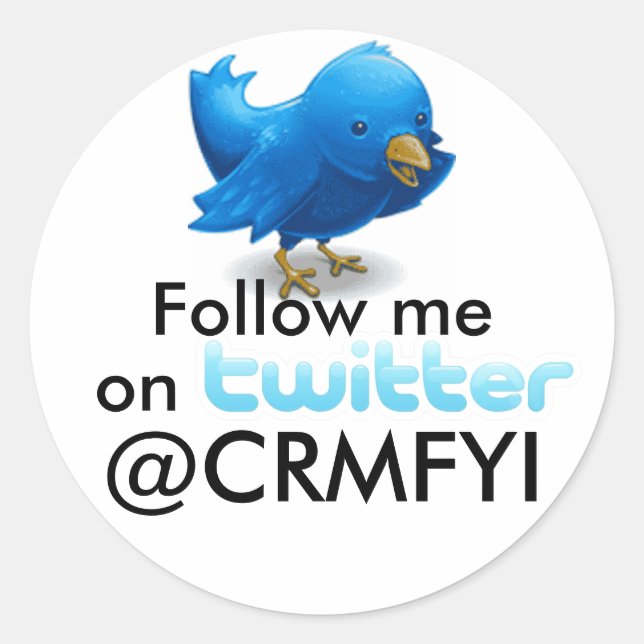 Siga-me o adesivo (Frente)