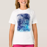 Siga seus sonhos, camiseta Unicórn