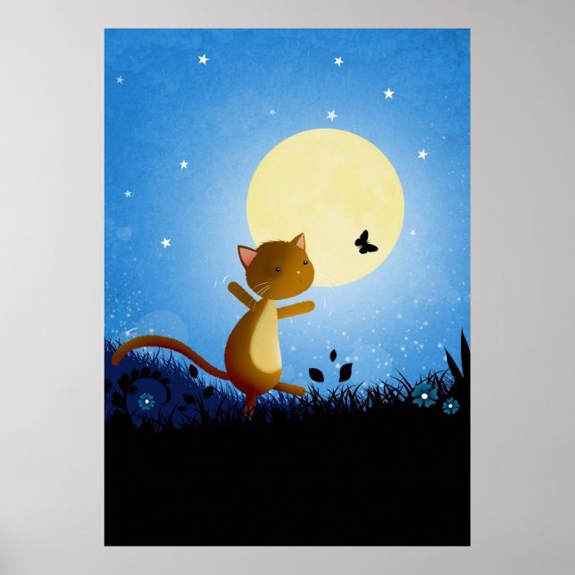 Siga seus sonhos - poster impressão (Frente)