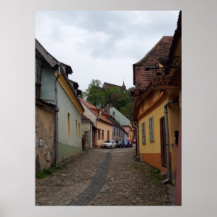 Sighisoara Medieval Town Transylvania Poster