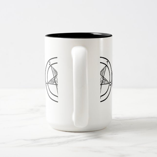 SIGIL DA CANECA DO DOIS-TOM DE BAPHOMET (Alça)