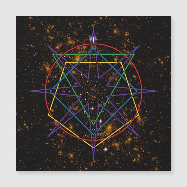Sigilo de Geometria Sagrada (Frente)