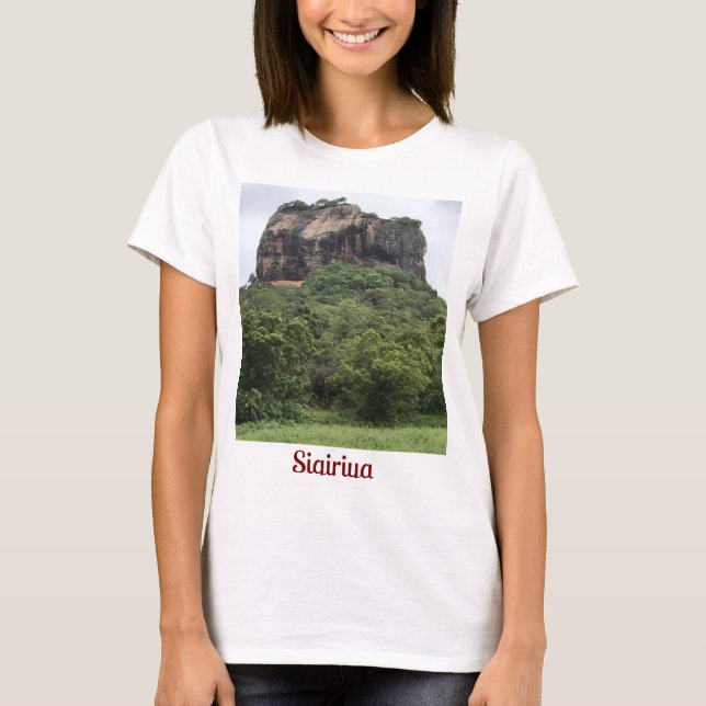 Sigiriya Rock T-Shirt para Mulheres (Frente)