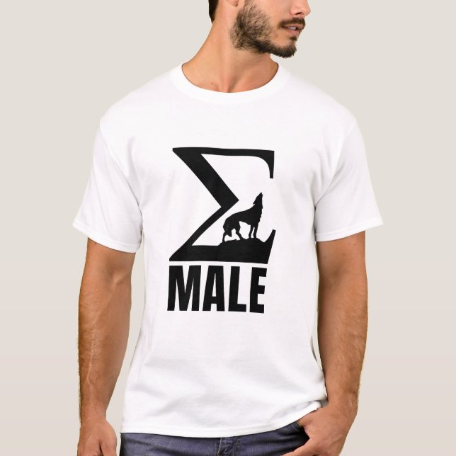 Sigma Male T-Shirt (Frente)