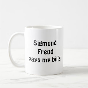 Sigmund Freud paga minha caneca das contas