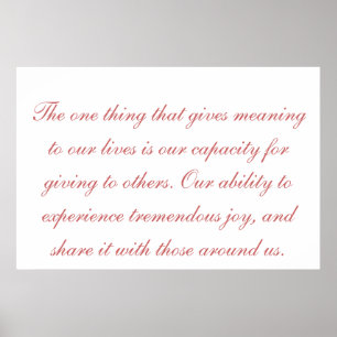 significado da poster da vida