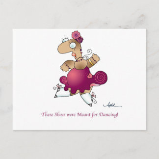 SIGNIFICADO PARA DANÇAR! Cartão postal de April Mc