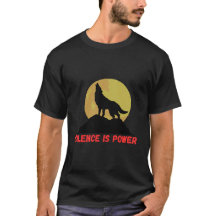Silêncio é Poder Camiseta