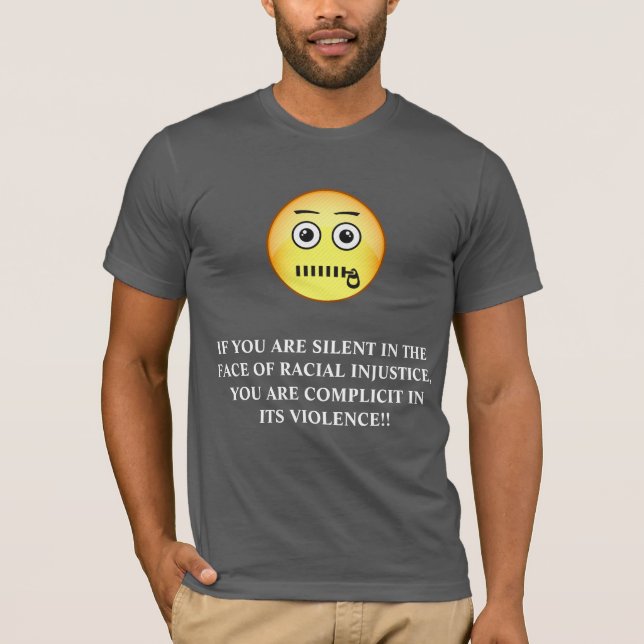 Silêncio é Violência T-Shirt (Frente)
