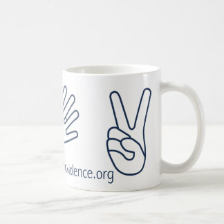 Silêncio para a caneca do Nonviolence!