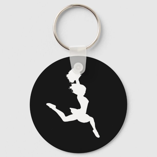 Silhouette Chaveiro Black Cheer (Frente)
