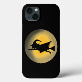 Silhouette de Bruxa Malvada Voadora